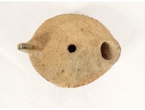 Egyptian terracotta oil lamp Ancient Egypt Roman period