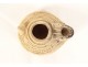 Egyptian terracotta oil lamp Ancient Egypt Roman period