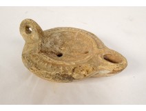 Egyptian terracotta oil lamp Ancient Egypt Roman period