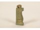 Fragment statuette amulet Egyptian god Thoth Baboon Egypt earth