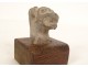 Egyptian terracotta oil lamp Ancient Egypt Roman period