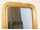 Mirror glass wooden gilded stucco NAPIII 19th
