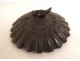 Japanese Tetsubin teapot cast iron peony chrysanthemum Japan Meiji 19th century