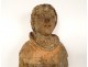 Polychrome wooden statue St-Yves de Kermartin Brittany Haute Epoque late 16th century