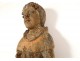 Polychrome wooden statue St-Yves de Kermartin Brittany Haute Epoque late 16th century