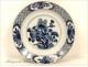 Porcelain dish of the East India Company Blue Flowers 18th