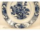 Porcelain dish of the East India Company Blue Flowers 18th