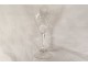 28 glasses water wine flutes champagne crystal Saint-Louis model Chantilly 20th