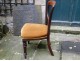 Set of 8 mahogany chairs English, nineteenth