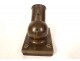 Small bronze defense alarm cannon, late 19th century scare alarm