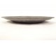 Round pewter dish with monogram hallmark late 18th century