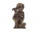 Small bronze sculpture cherub cherub Love blacksmith marble 19th century