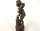 Small bronze sculpture cherub cherub Love blacksmith marble 19th century