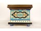 Enameled bronze chocolate box box Maison Boissier Napoléon III 19th century