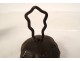 3 tulips from Daum Nancy Art Nouveau glass paste lamp chandelier late 19th century