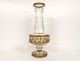 Large Empire vase Baccarat crystal gilt brass garlands Napoleon III 19th century