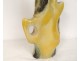 Candle holder lamp ceramic sculpture Roland Tostivint Brittany vintage 20th century