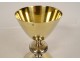 Chalice paten silver vermeil Minerva goldsmith Poussielgue-Rusand late 19th century