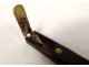 English penknife pen sharpener wood metal George Wostenholm Sheffield 19th century
