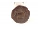 Wax case seal iron stamp coat of arms coat of arms crown 18th century