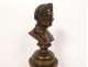 Bronze statuette bust Emperor Napoleon I sculpture Empire 19th century