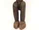 African dance mask with wooden horns Djimini Ivory Coast Africa 20th century