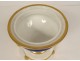 Paris porcelain jam maker gilding claw feet 1st Empire 19th century