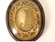 Reliquary medallion Agnus Dei Virgin Jesus Christ Saints wax horn 19th century