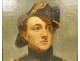 HST portrait painting Jérôme-Martin Langlois Midshipman Marine uniform 19th century