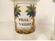 2 Paris porcelain pharmacy jars palm trees snakes 3 Reigns Nature 19th century