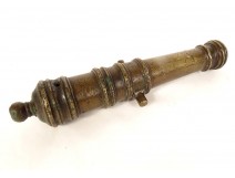 Bronze solar noon cannon collection 18th century