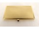 14K 585 yellow gold business card case sapphire cabochon 20th century