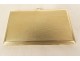 14K 585 yellow gold business card case sapphire cabochon 20th century