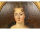 HST oval portrait Marie Anne de Bourbon Mademoiselle de Blois Conti XVIIIth