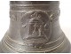 Mass bell bronze bronze Saint-Sauveur ermine 1788 XVIII