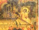 Byzantine Greek icon Resurrection Christ Anastasis soldiers angels 17th century