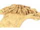Sculpture enseigne bois doré Gerbe d'Or blé boulangerie bijoutier 81cm 18è