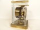 Atmos clock Jaeger-LeCoultre Switzerland perpetual movement brass plexi 20th century