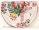 The earthenware dish Islettes Bouquets Flowers 18th