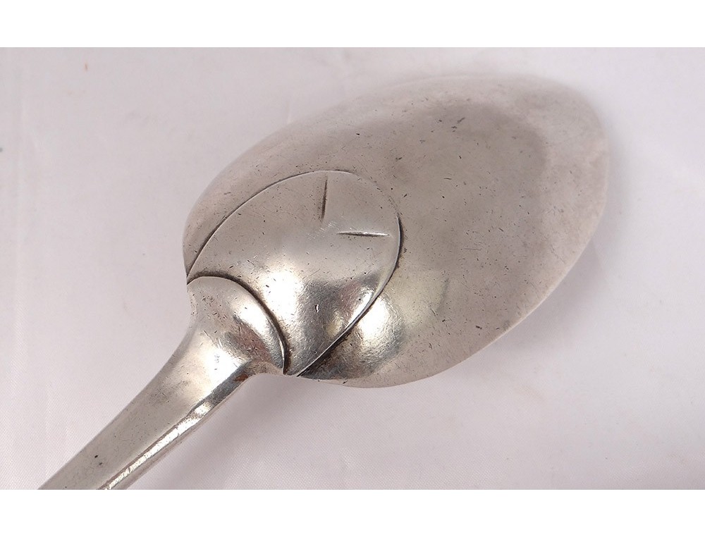 Cuillère à Ragoût Argent Massif Fermiers Généraux Paris