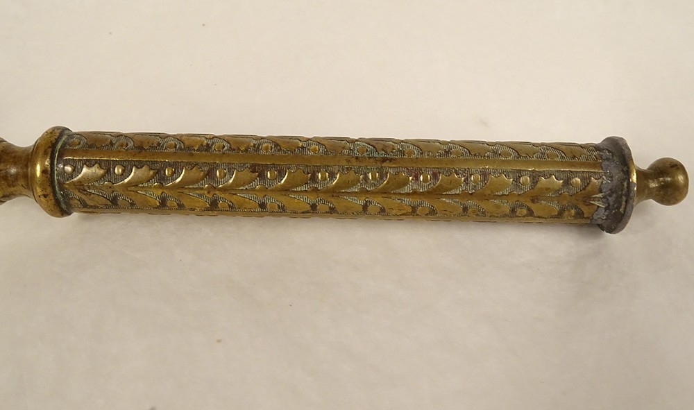 Aspersorio In Metallo Lucido, Finitura Dorata - Per Cerimonie