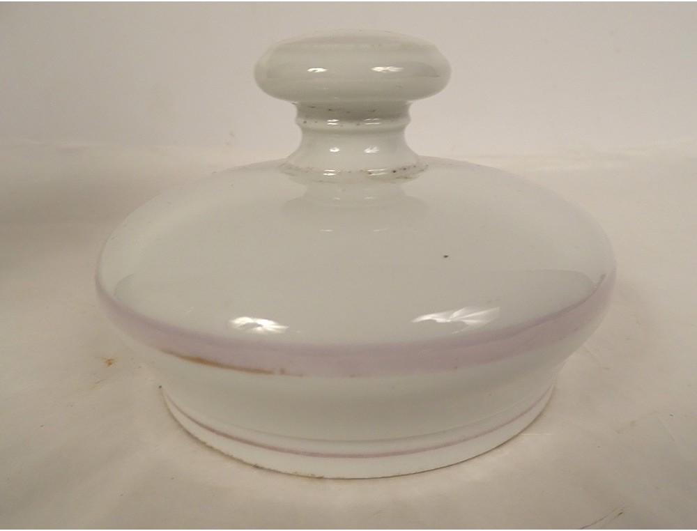 Ancien Pot à Pharmacie En Porcelaine – Melilioto – Début XXe (1900-1950)