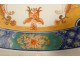 Large imari Japan porcelain dish horses flowers butterflies 46.5cm early 20th century
