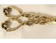 Silver vermeil grape scissors Minerva Maison Gavet vine 101.41gr 19th century
