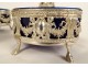 Pair of Louis XVI silver double salt cellars Farmers General Paris 1782 18th century