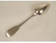 Solid silver spoon Farmers General 74gr 18th century