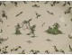 Moustiers earthenware dish with grotesque monkeys, dog, insects and foliage, 19th century