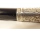 Conductor&#39;s baton ebony solid silver English London 20th century
