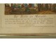Watercolored optical view of the Port of Marseille, people, boat, Leizelt, 1778