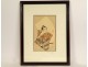 Print Japan Ukiyo-e actor Kabuki samurai Shunsho Bunsho Ehon butai ôgi